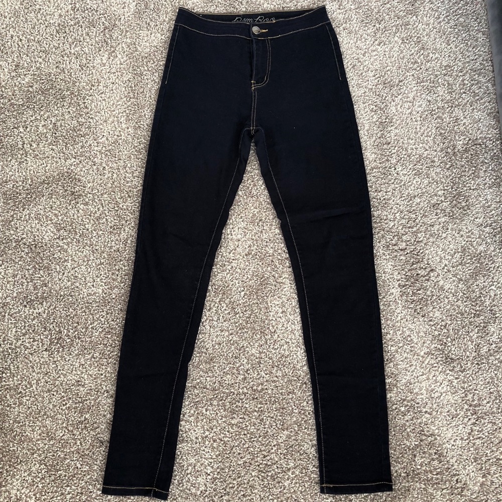 Bamboo Women’s Stretch Denim Dark Blue Jeans